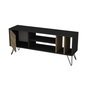 Hanah Home Soporte para TV Mistico (140) Nogal y Negro
